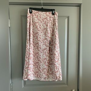 Abercrombie & Fitch midi slit skirt